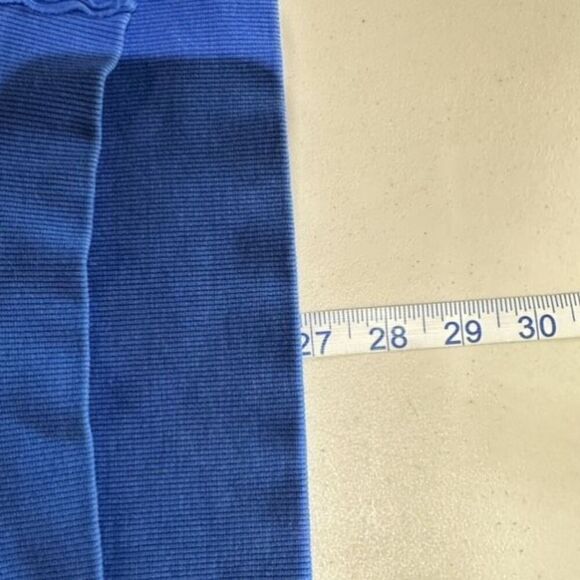 Goodie Two Sleeves Royal Blue Oversized Lake Tahoe Raw Seam Sweatshirt Medium - Picture 10 of 10